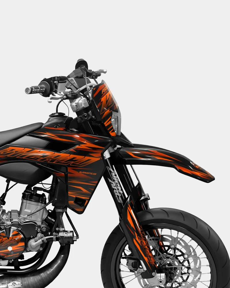 SUJAK - Kit deco SHERCO 50cc - Orange