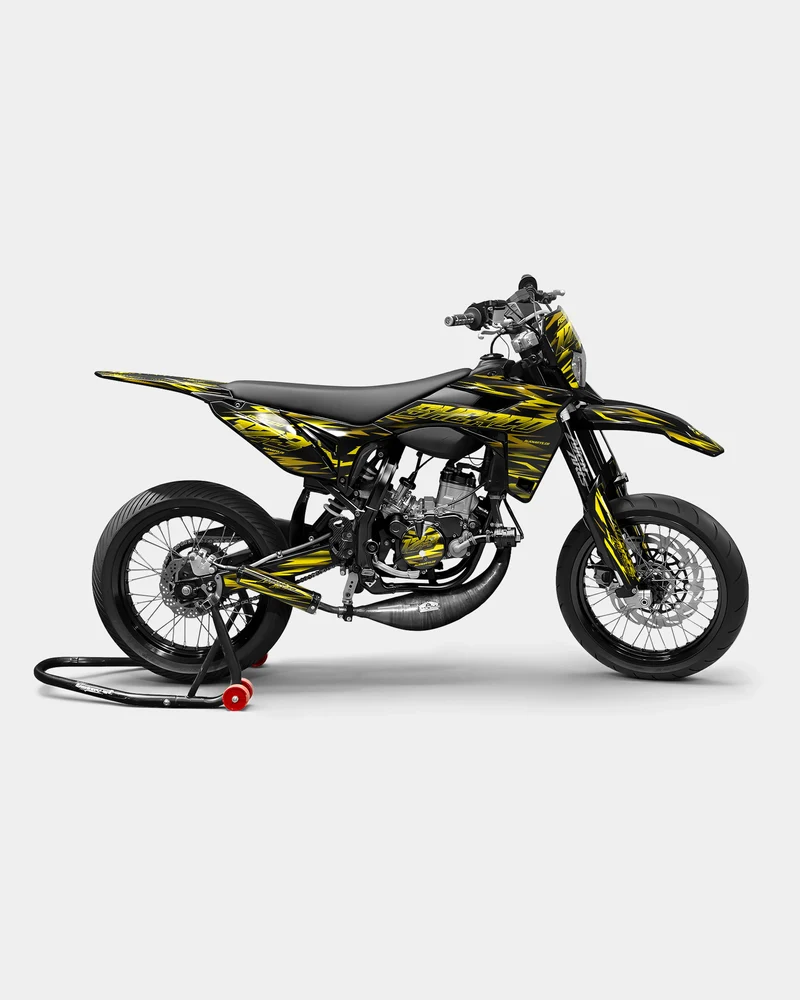 SUJAK - Kit deco SHERCO 50cc - Jaune