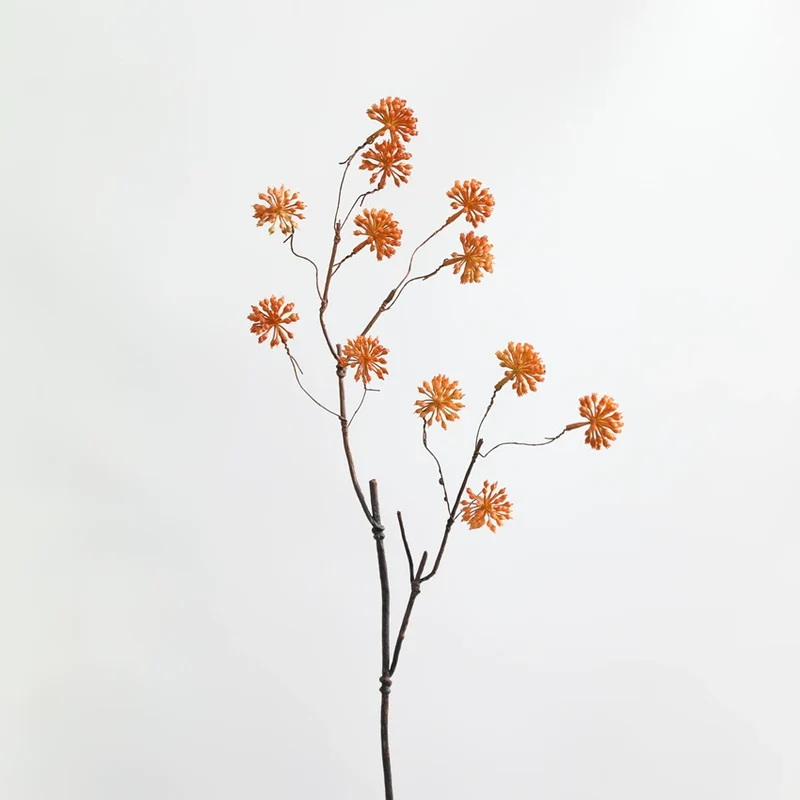 Künstliche Trockenblume Pistazie mit 12 Früchten, 70 cm, Vintage-Deko für Hochzeit, Laden, Büro, Zuhause – Plastik, langlebig, allergenfrei