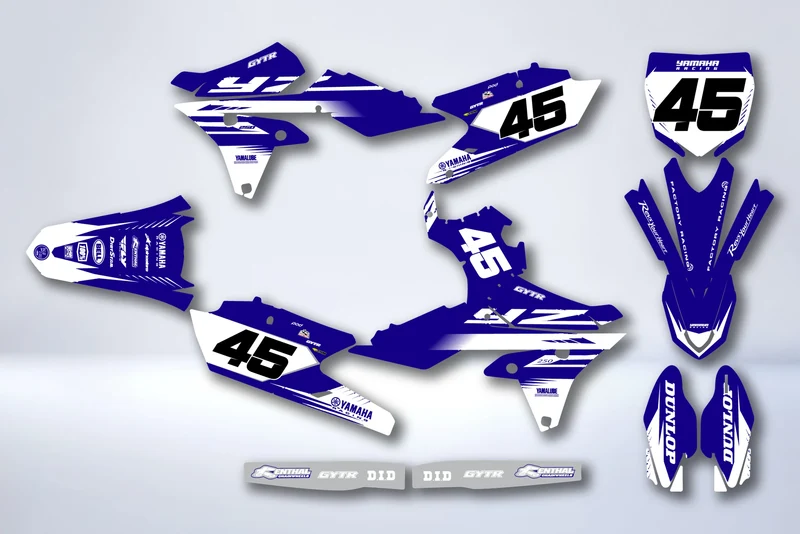 Kit Déco YAMAHA YZF 250-450 2014-2017 - ODYXON