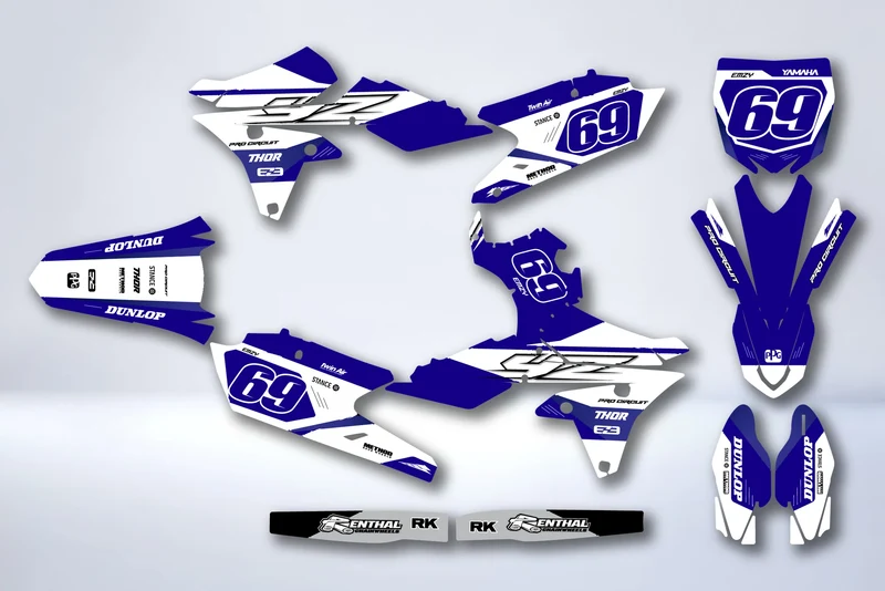 Kit Déco YAMAHA YZF 250-450 2014-2017 - LOKTRIX