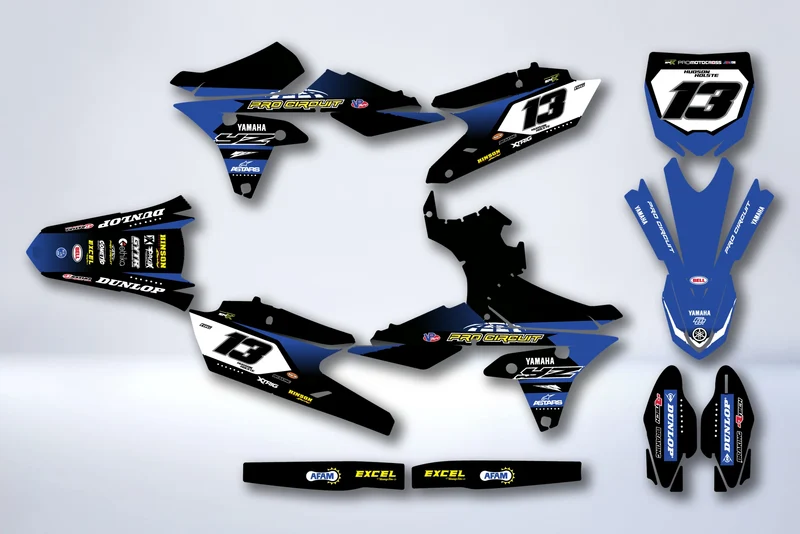 Kit Déco YAMAHA YZF 250-450 2014-2017 - NYKXIS
