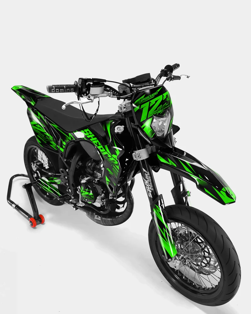 SABLE - Kit deco SHERCO 50cc - Vert