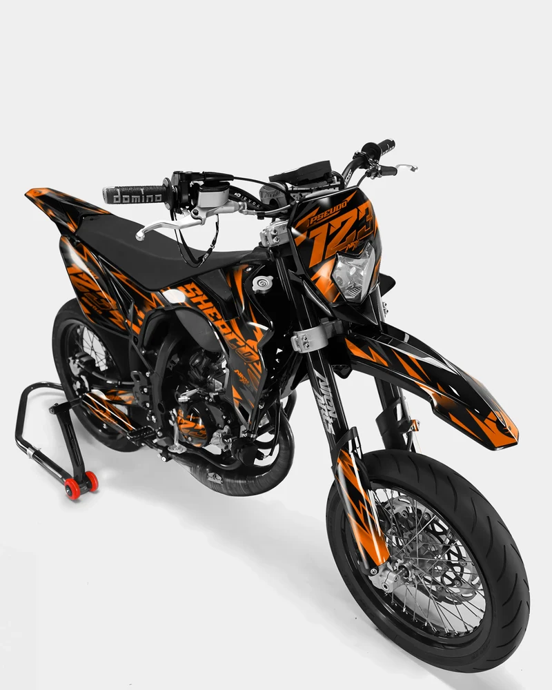 SABLE - Kit deco SHERCO 50cc - Orange