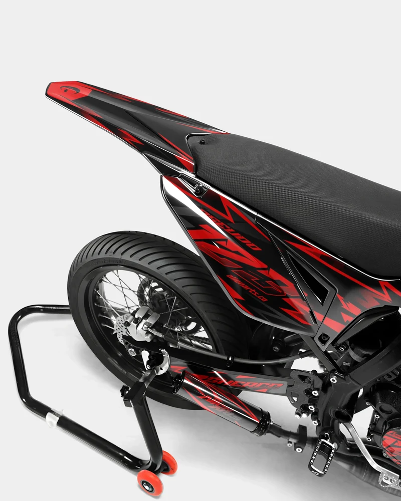 SABLE - Kit deco SHERCO 50cc - Rouge