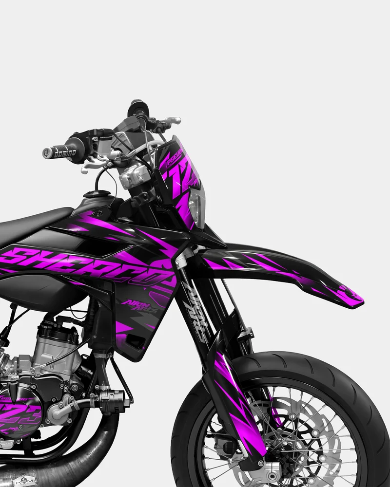 SABLE - Kit deco SHERCO 50cc - Rose