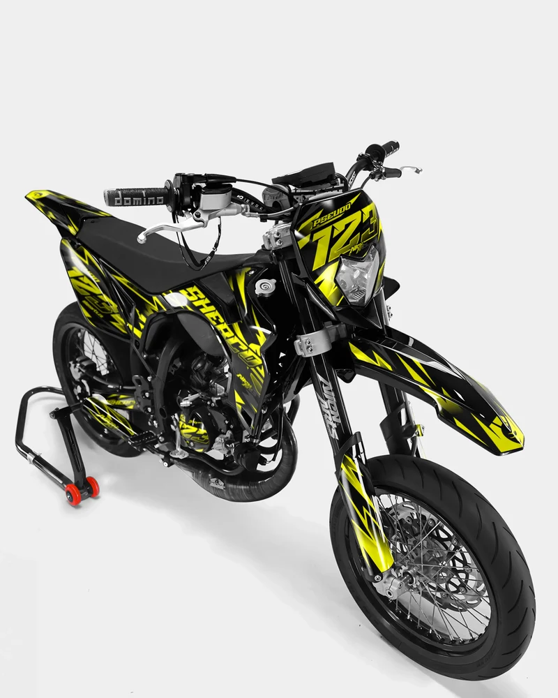 SABLE - Kit deco SHERCO 50cc - Jaune