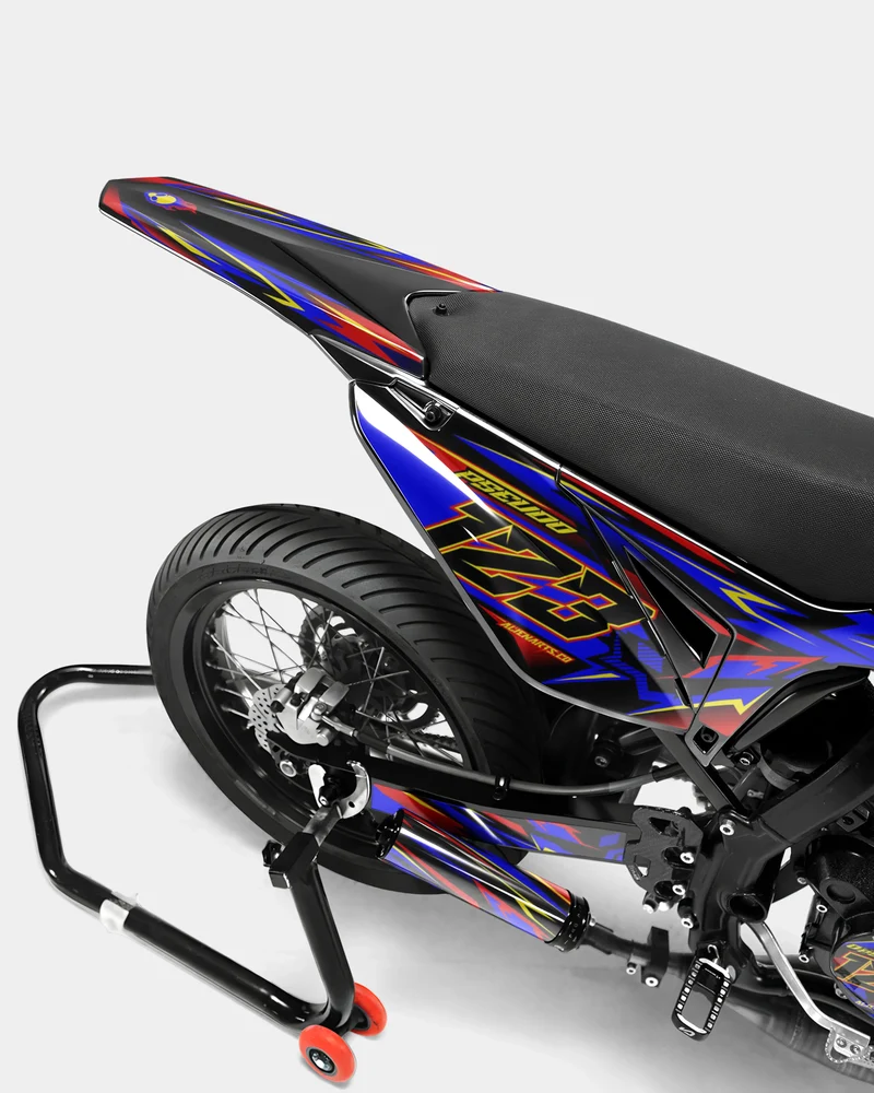 SENSO - Kit deco SHERCO 50cc - Rouge Bleu