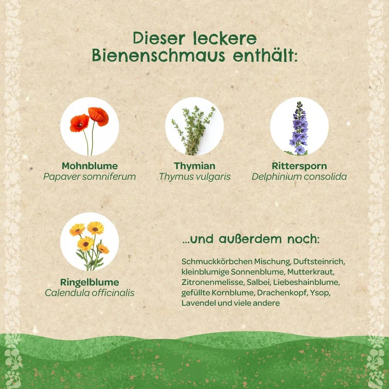 Saatkugeln "Bienenschmaus"