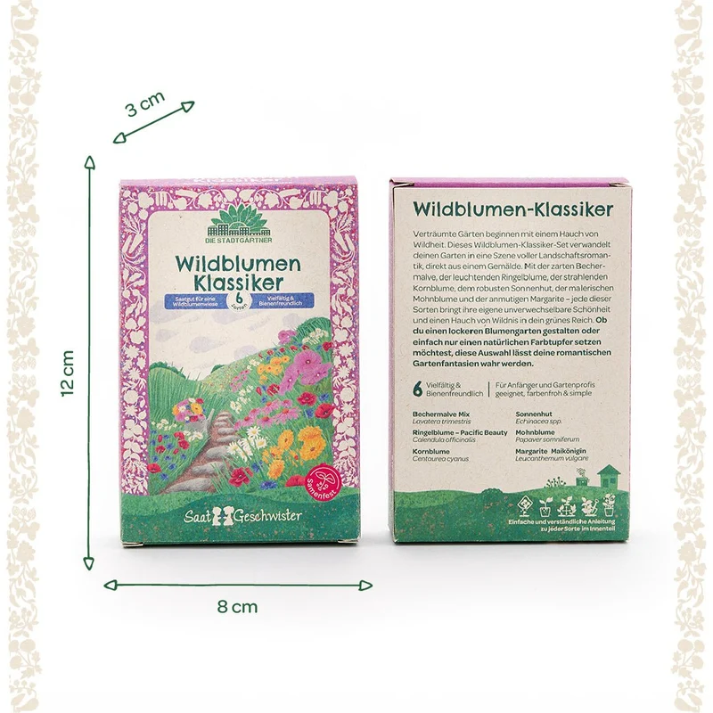 Saatgut-Set "Wildblumen"