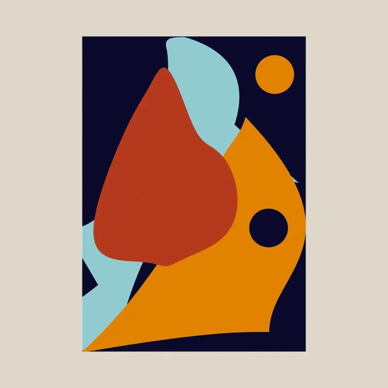Kunstdruck 'Dream Fragments 03' Poster 30x40 - IH & KL Design Studio