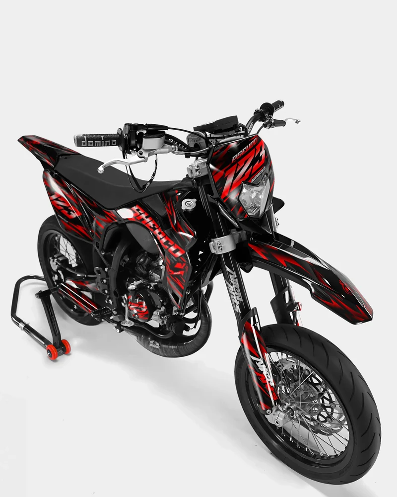 VAGUE - Kit deco SHERCO 50cc - Rouge