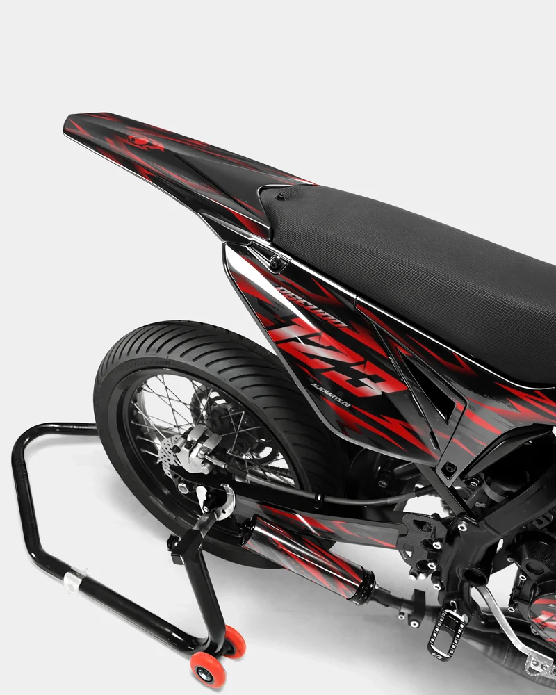 VAGUE - Kit deco SHERCO 50cc - Rouge