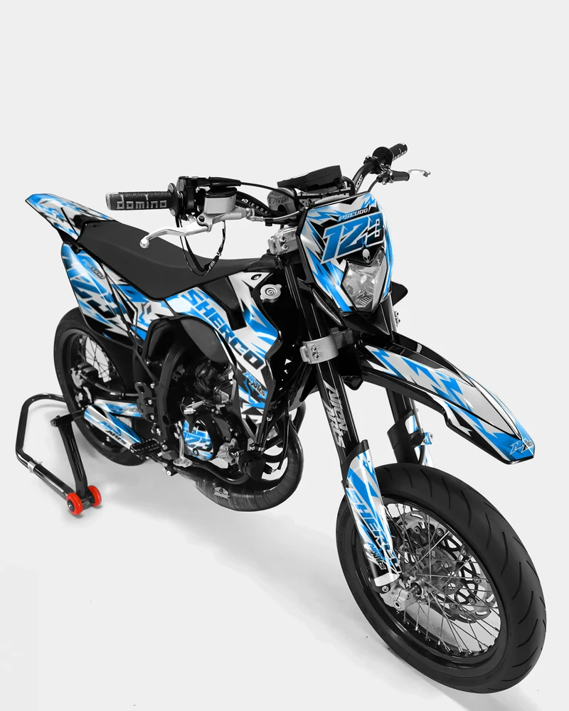 VESTA - Kit deco SHERCO 50cc - Bleu
