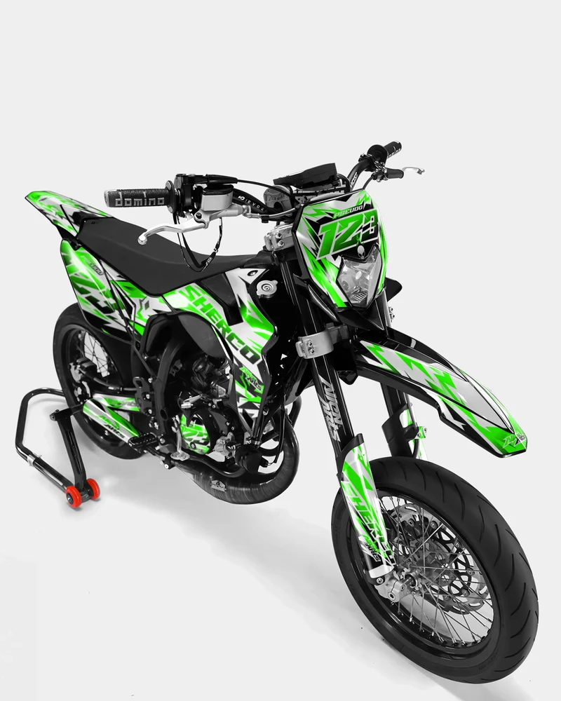 VESTA - Kit deco SHERCO 50cc - Vert