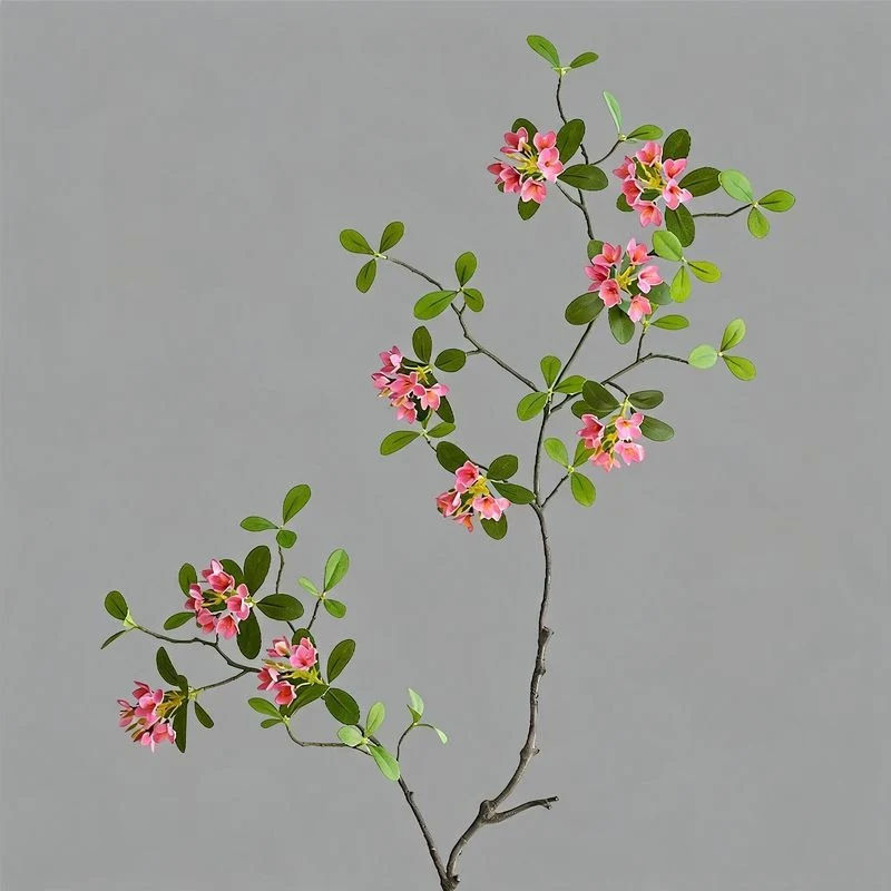 Künstliche Plumerias (Frangipani) – 115 cm, Seidenblüten, 9 Blüten pro Stiel – Hochwertige Dekoration für Hochzeiten, Hotels, Innenräume