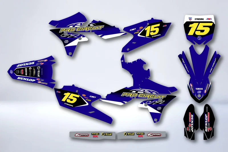 Kit Déco YAMAHA YZF 250-450 2014-2017 - TARMOS