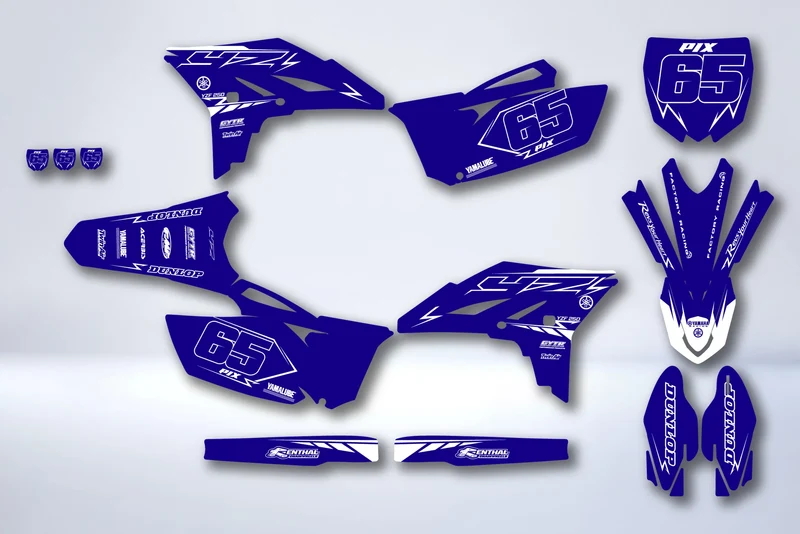 Kit Déco YAMAHA YZF 250 2010-2013 - PALDRIX