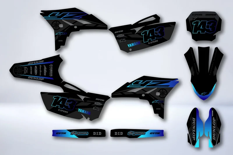 Kit Déco YAMAHA YZF 250 2010-2013 - PROLIX
