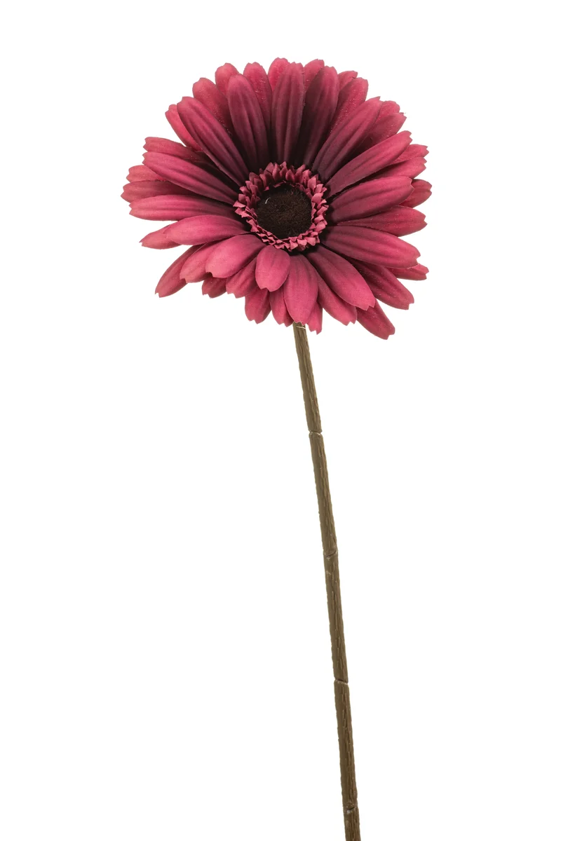 Gerbera künstlich 58 cm - 1 Stiel - Lila