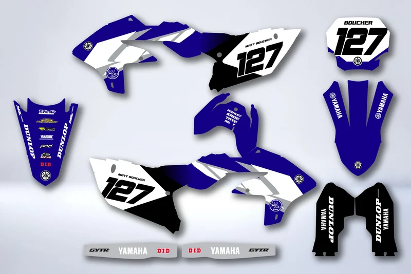 Kit Déco Yamaha YZF 250 2024-2025 & YZF 450 2023-2025 - RAVLOR