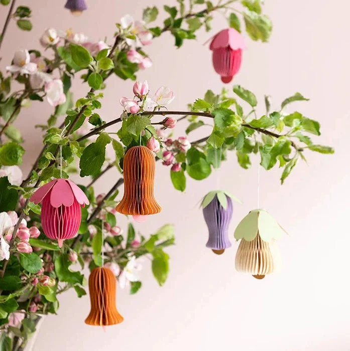 Papierblumen-Anhänger Flamingo - Bungalow DK