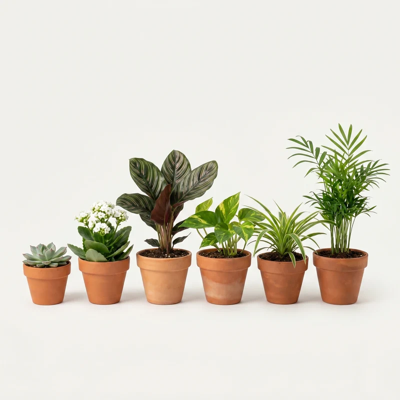 Zimmerpflanzen 6er Set – Zweite Chance Box