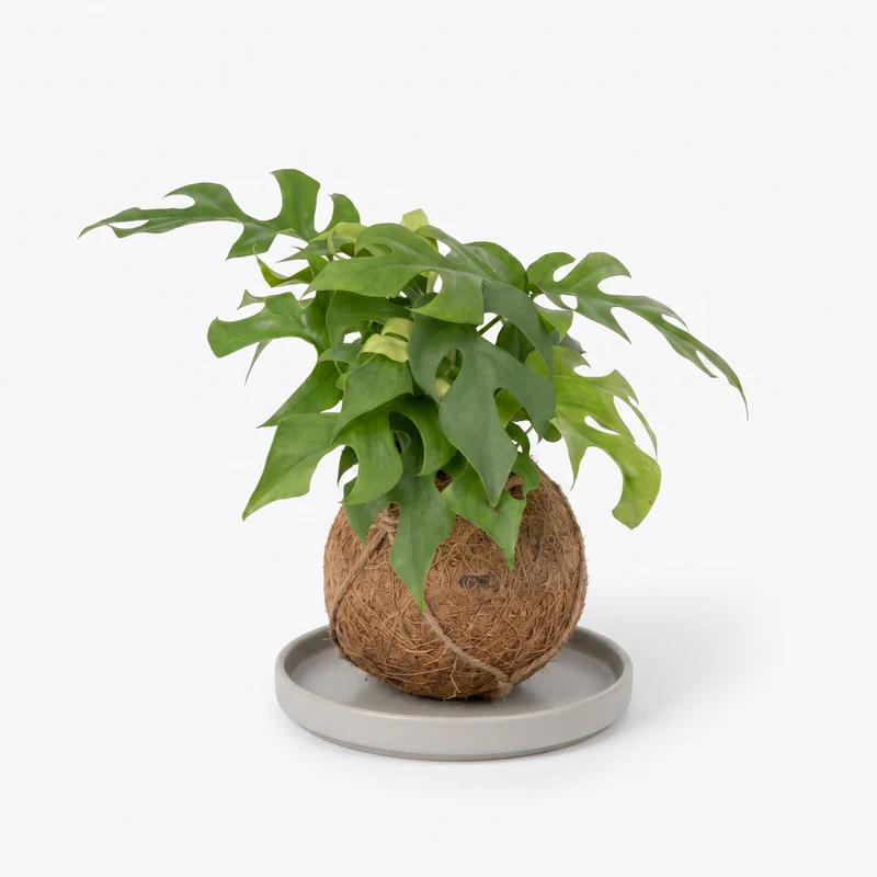 Monstera Minima Kokedama