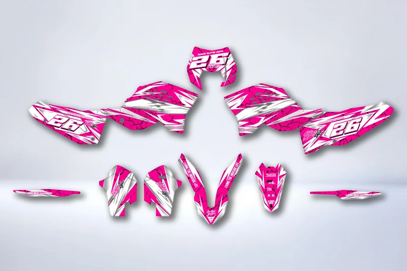 Kit Déco KTM EXC EXC-F SX SX-F 2007-2011 - BLOOD