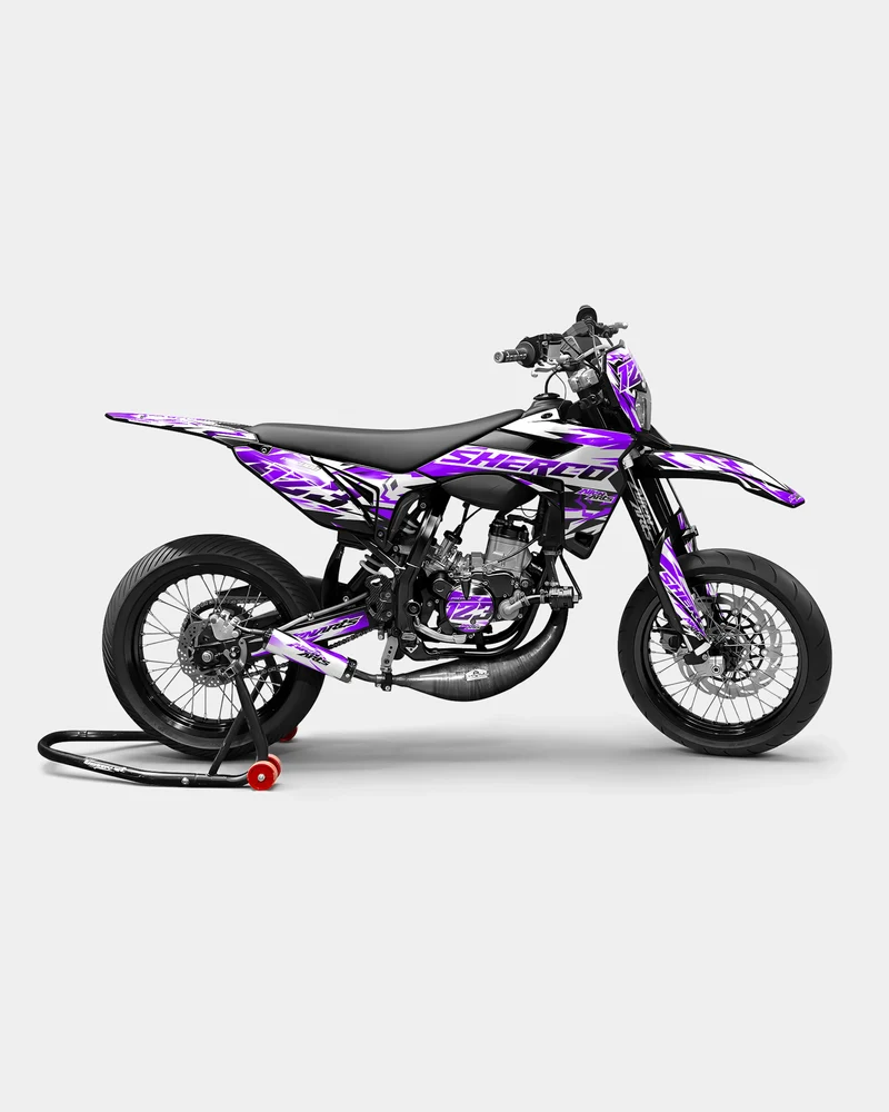 VESTA - Kit deco SHERCO 50cc - Violet