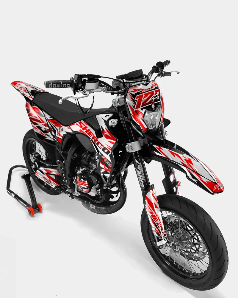 VESTA - Kit deco SHERCO 50cc - Rouge