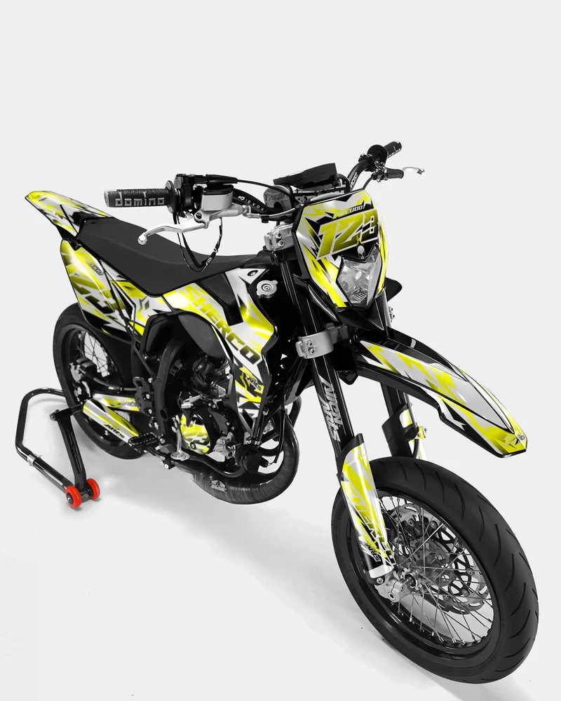 VESTA - Kit deco SHERCO 50cc - Jaune