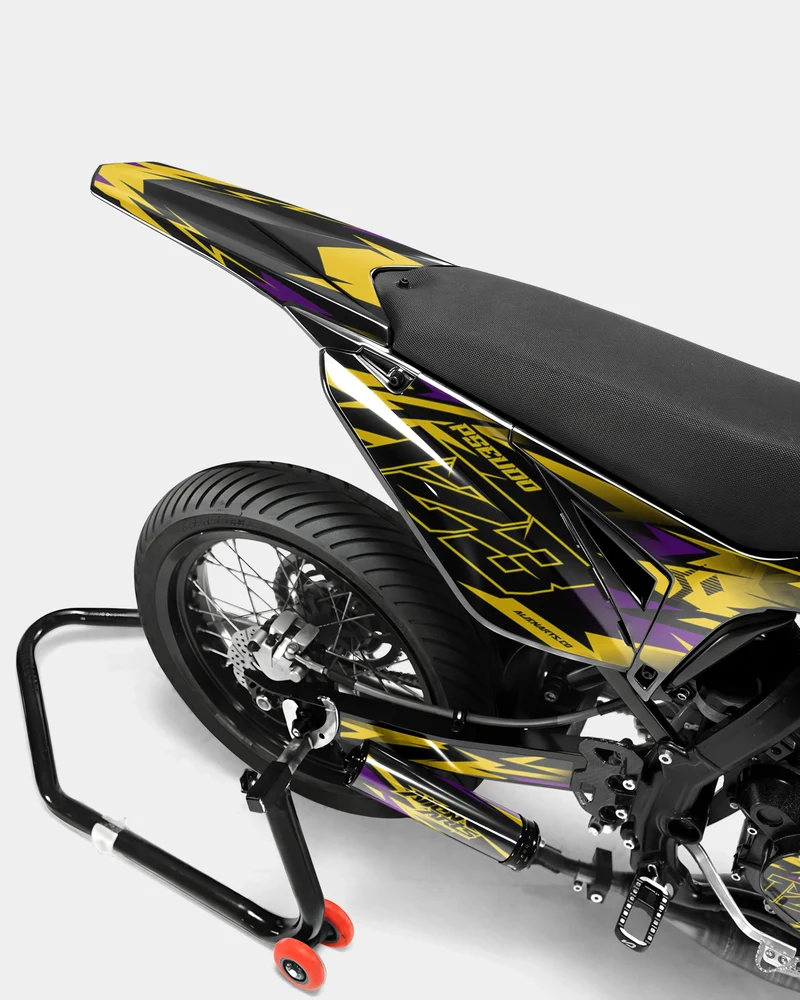 VIREO - Kit deco SHERCO 50cc - Jaune Rose
