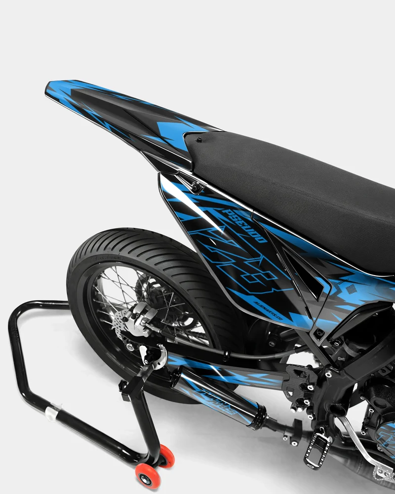 VIREO - Kit deco SHERCO 50cc - Bleu