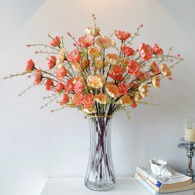Schleierkraut Kunstblume aus Schaum, 63 cm, rosa, für Hochzeitsdeko, Wohnaccessoires, Tischarrangements