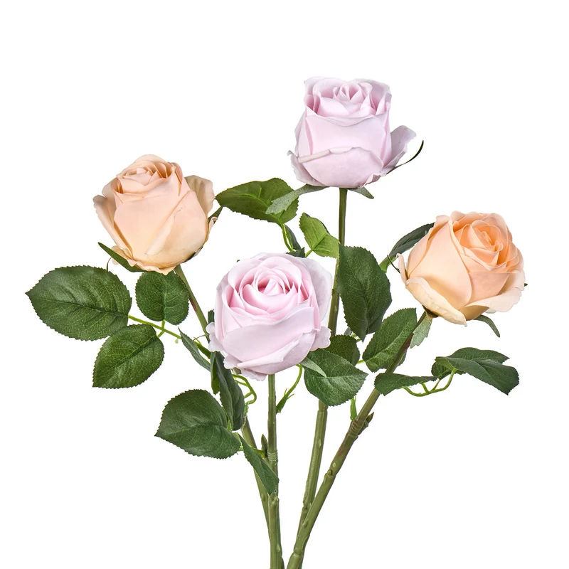 Künstliche Rose, 43 cm hoch, 7 cm Blütendurchmesser, für Hochzeiten, Heimdekoration, Feiertage
