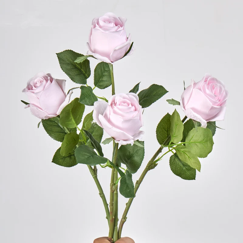 Künstliche Rose, 43 cm hoch, 7 cm Blütendurchmesser, für Hochzeiten, Heimdekoration, Feiertage
