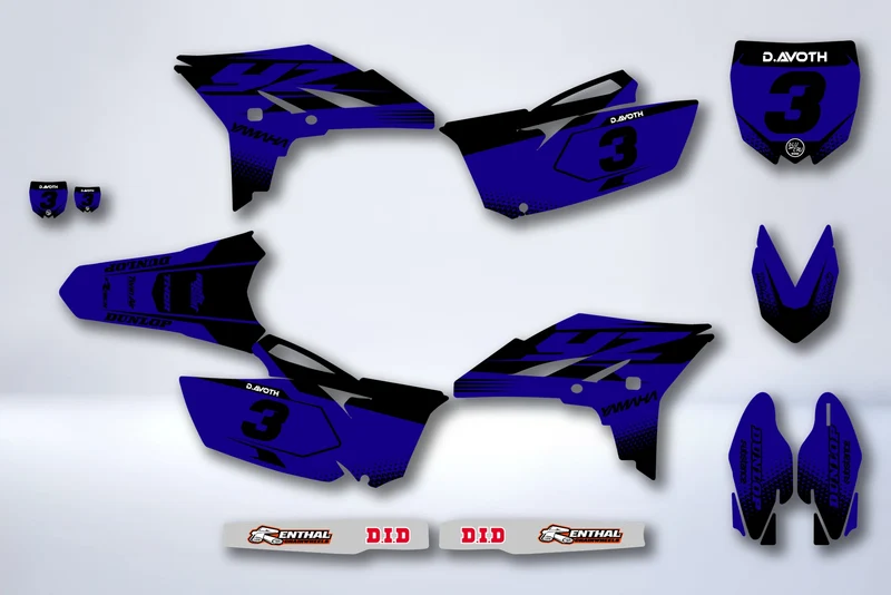 Kit Déco YAMAHA YZF 250 2010-2013 - JAXDRIX