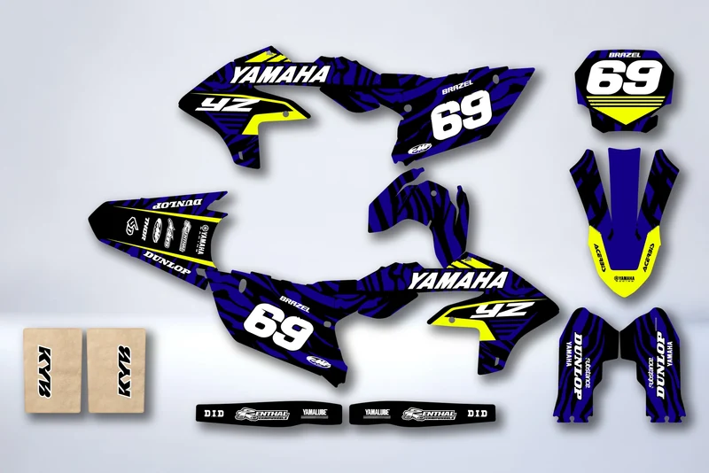 Kit Déco Yamaha YZF 250 2024-2025 & YZF 450 2023-2025 - PYRXAR