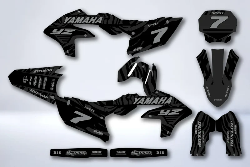 Kit Déco Yamaha YZF 250 2024-2025 & YZF 450 2023-2025 - JOLRIS