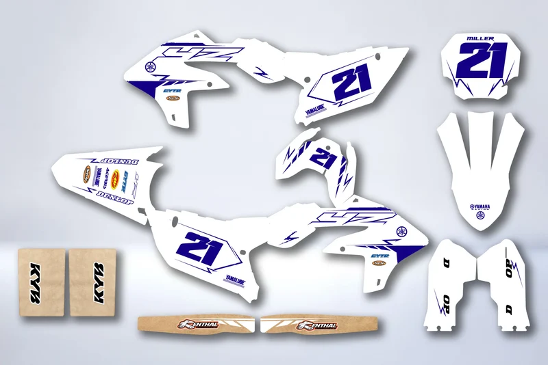 Kit Déco Yamaha YZF 250 2024-2025 & YZF 450 2023-2025 - MYRKANE