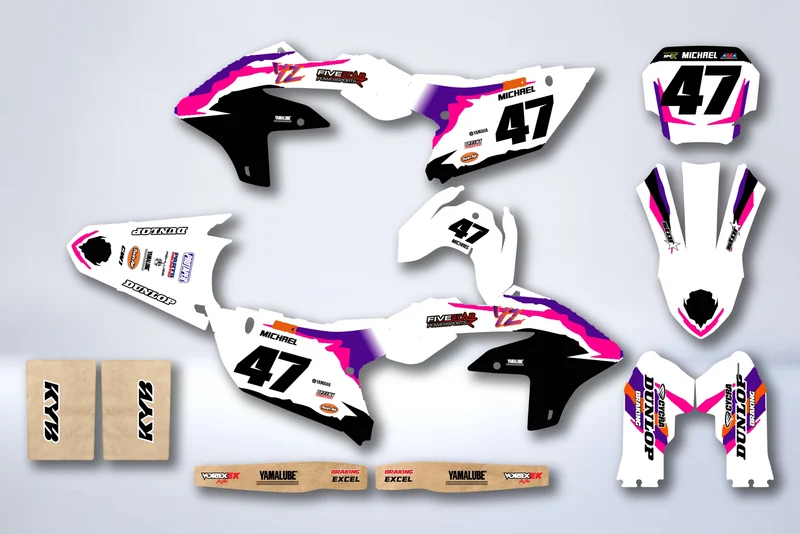 Kit Déco Yamaha YZF 250 2024-2025 & YZF 450 2023-2025 - FERMYR