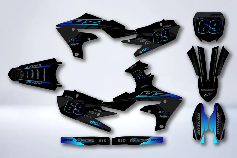 Kit Déco Yamaha YZF 250 ( 2019-2021 ) / 450 ( 2018-2022 ) - RAZMOS