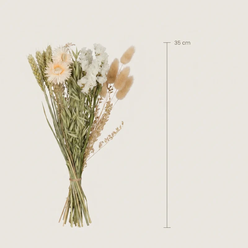 Trockenblumen im Briefkasten
