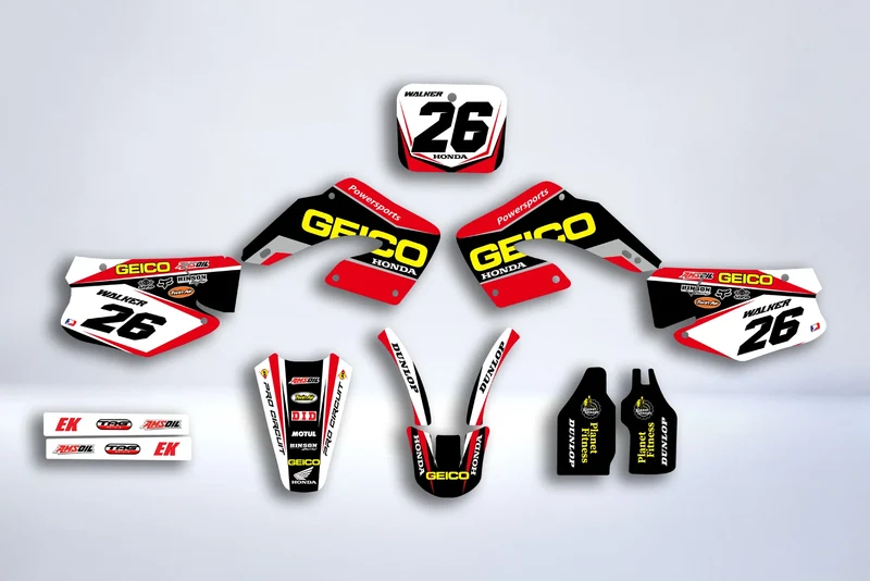 Kit Déco HONDA CR 125-250 2000-2001 - GEICO