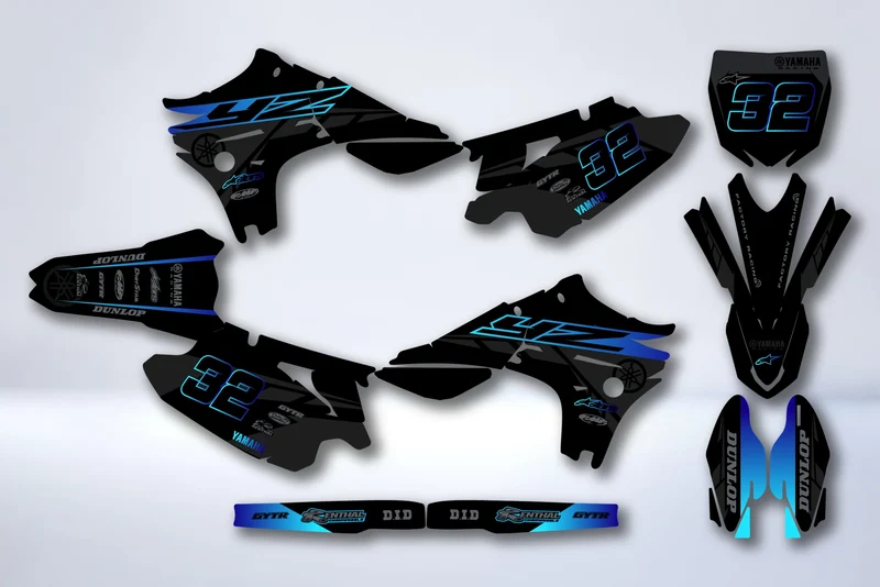 Kit Déco YAMAHA YZF 450 2010-2013 - NYKZIX