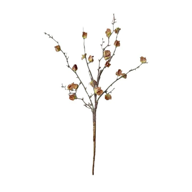 Künstliche Hibiskusblüte, 72 cm, Seidenblume, realistische Dekoblume für Vase, Hochzeit, Event, Bürodeko, Wohnzimmer, Grabgestaltung