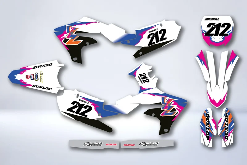 Kit Déco Yamaha YZF 250 ( 2019-2021 ) / 450 ( 2018-2022 ) - TORDAX