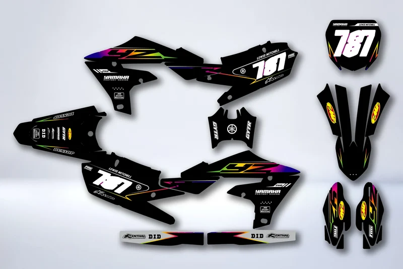 Kit Déco Yamaha YZF 250 ( 2019-2021 ) / 450 ( 2018-2022 ) - PYRNIS