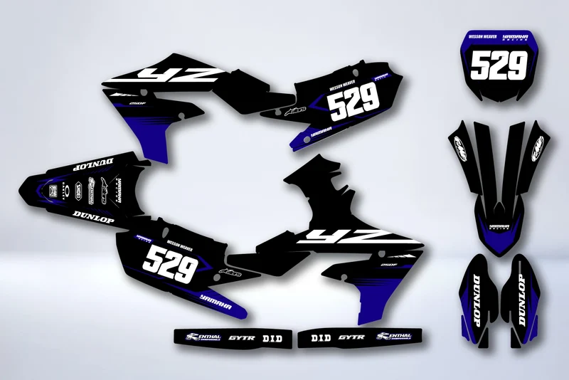 Kit Déco Yamaha YZF 250 ( 2019-2021 ) / 450 ( 2018-2022 ) - TUNVOK